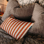 Coussin Riku Catane