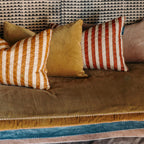 Coussin Riku Catane
