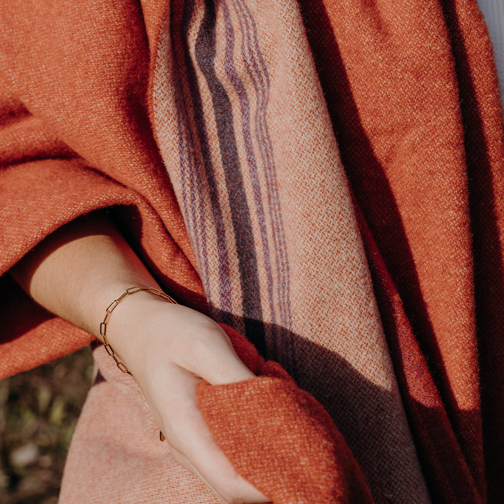 Plaid Reva Sienne - Le Monde Sauvage