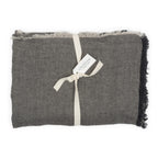 Rideau panneau en lin chevron Montréal