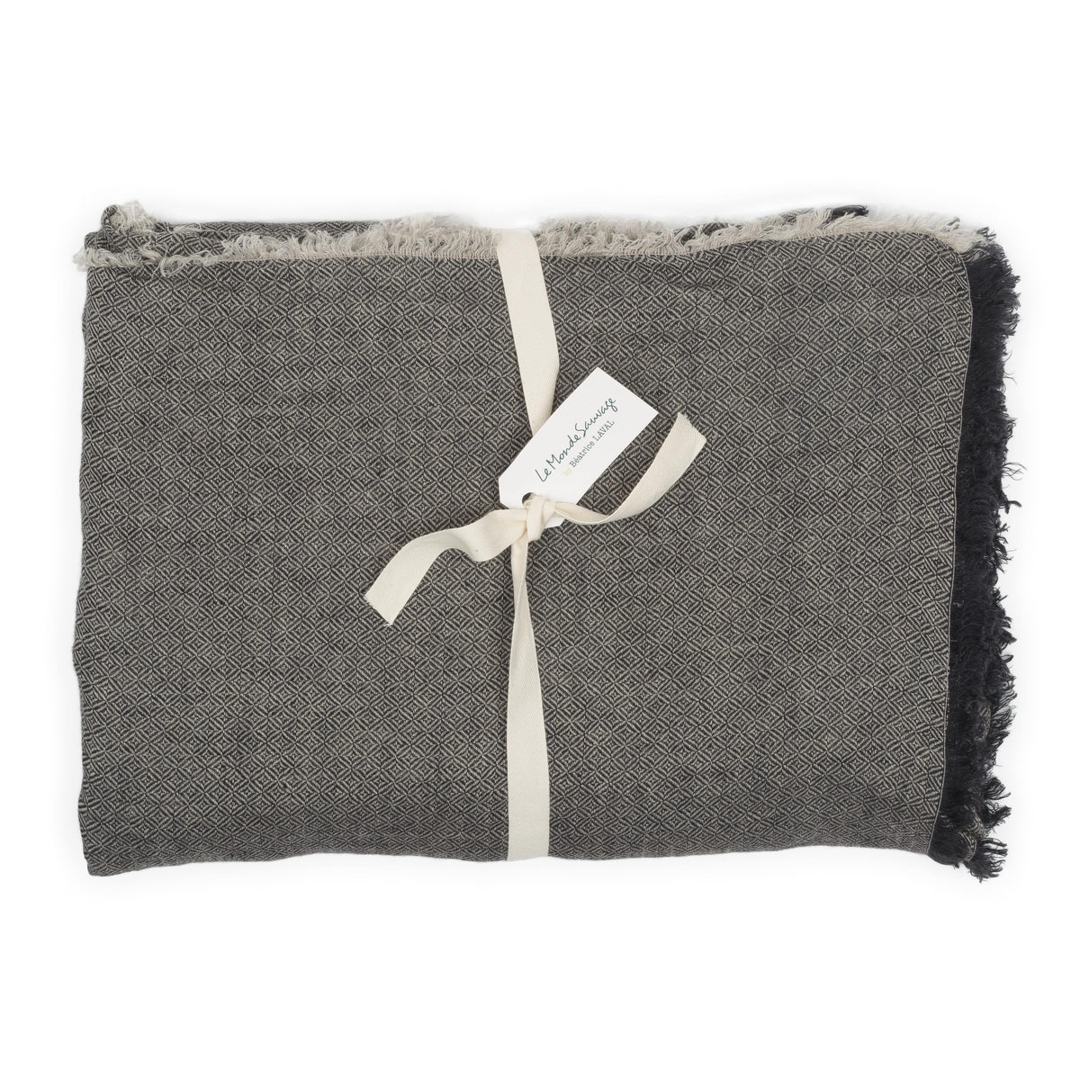 Montreal Chevron Linen Panel Curtain