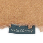 Rideau panneau en lin chevron Assouan