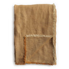 Rideau panneau en lin chevron Madagascar