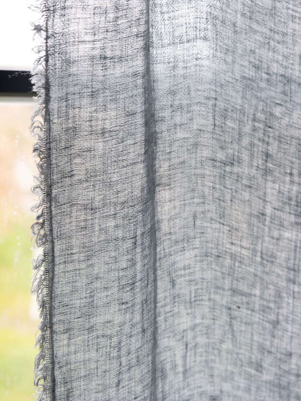 Plaid en lin chevron Oslo - Le Monde Sauvage