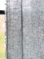 Plaid en lin chevron Oslo - Le Monde Sauvage