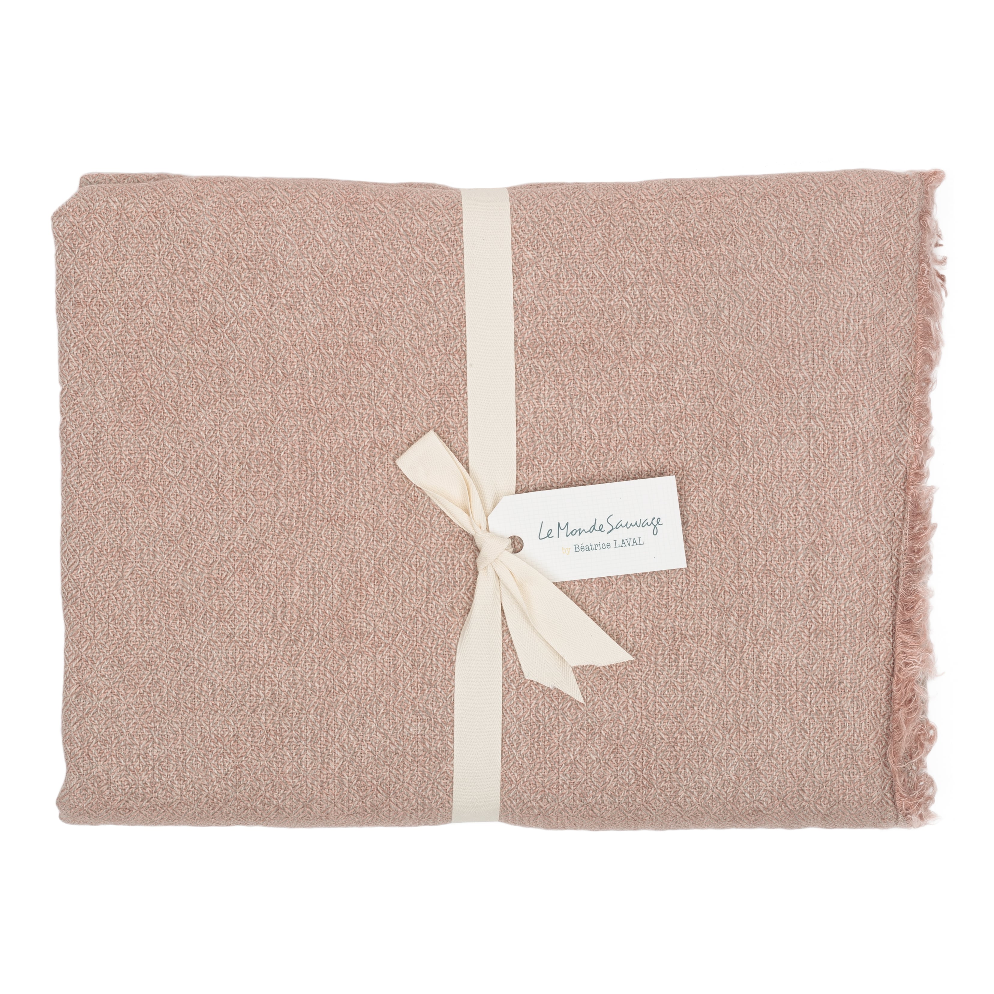 Marsala Chevron Linen Panel Curtain