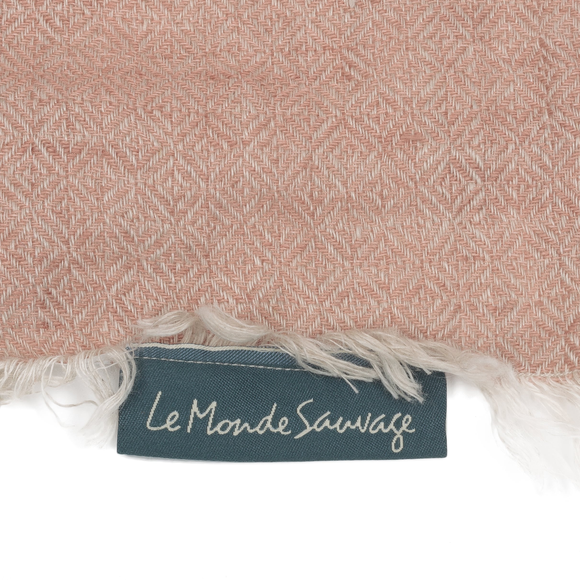 Marsala Chevron Linen Panel Curtain