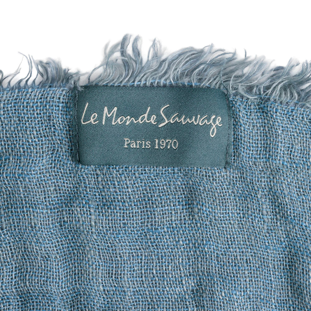 Plaid en lin gaufré Londres - Le Monde Sauvage