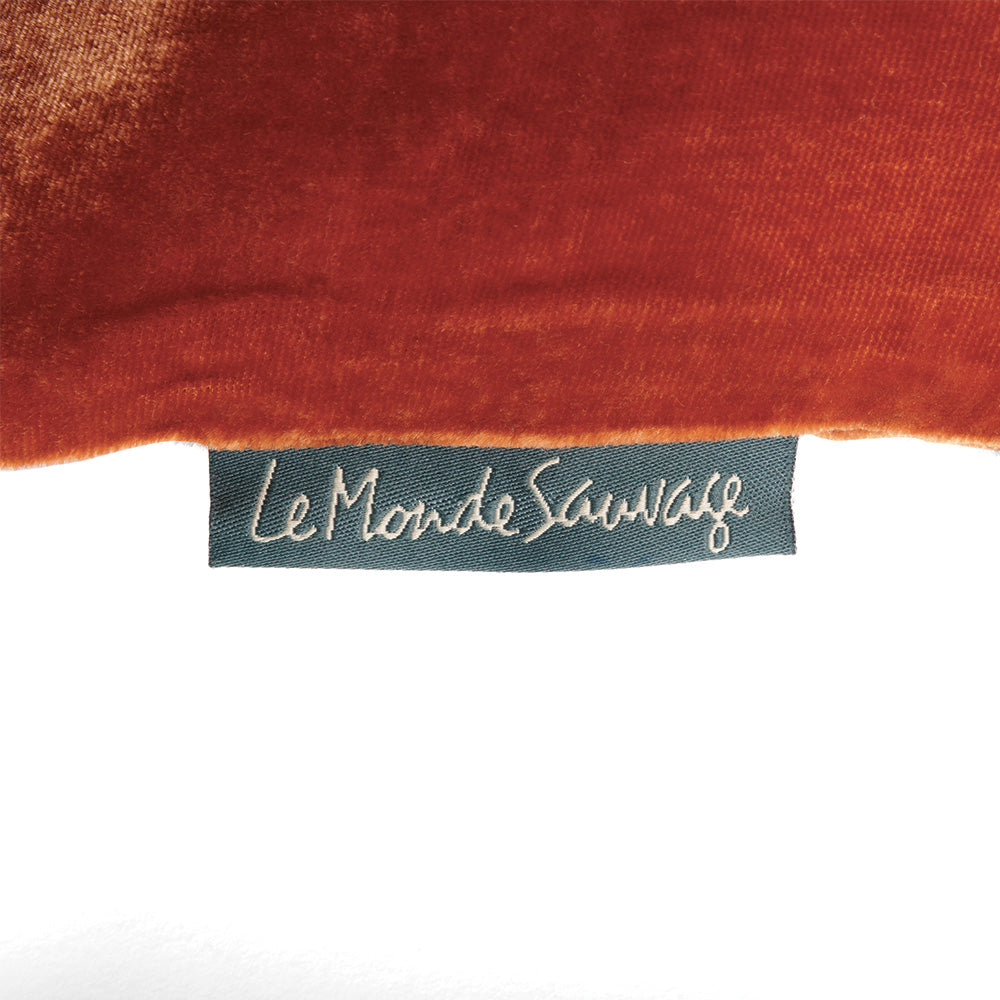 Coussin Goa pompons Pondichey - Le Monde Sauvage