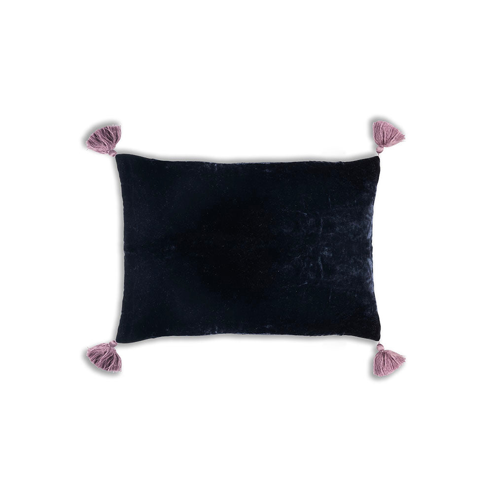 Coussin Goa pompons Pondichey - Le Monde Sauvage