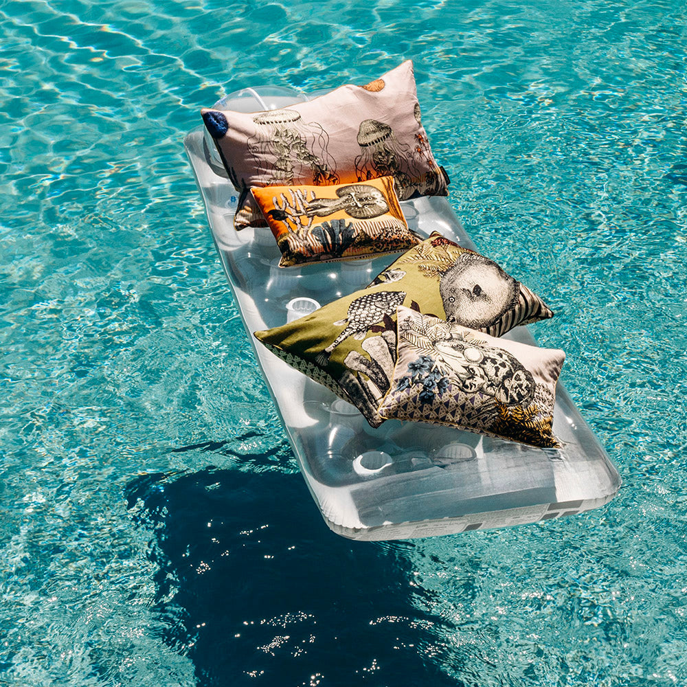 Coussin à motif - Le Monde Sauvage