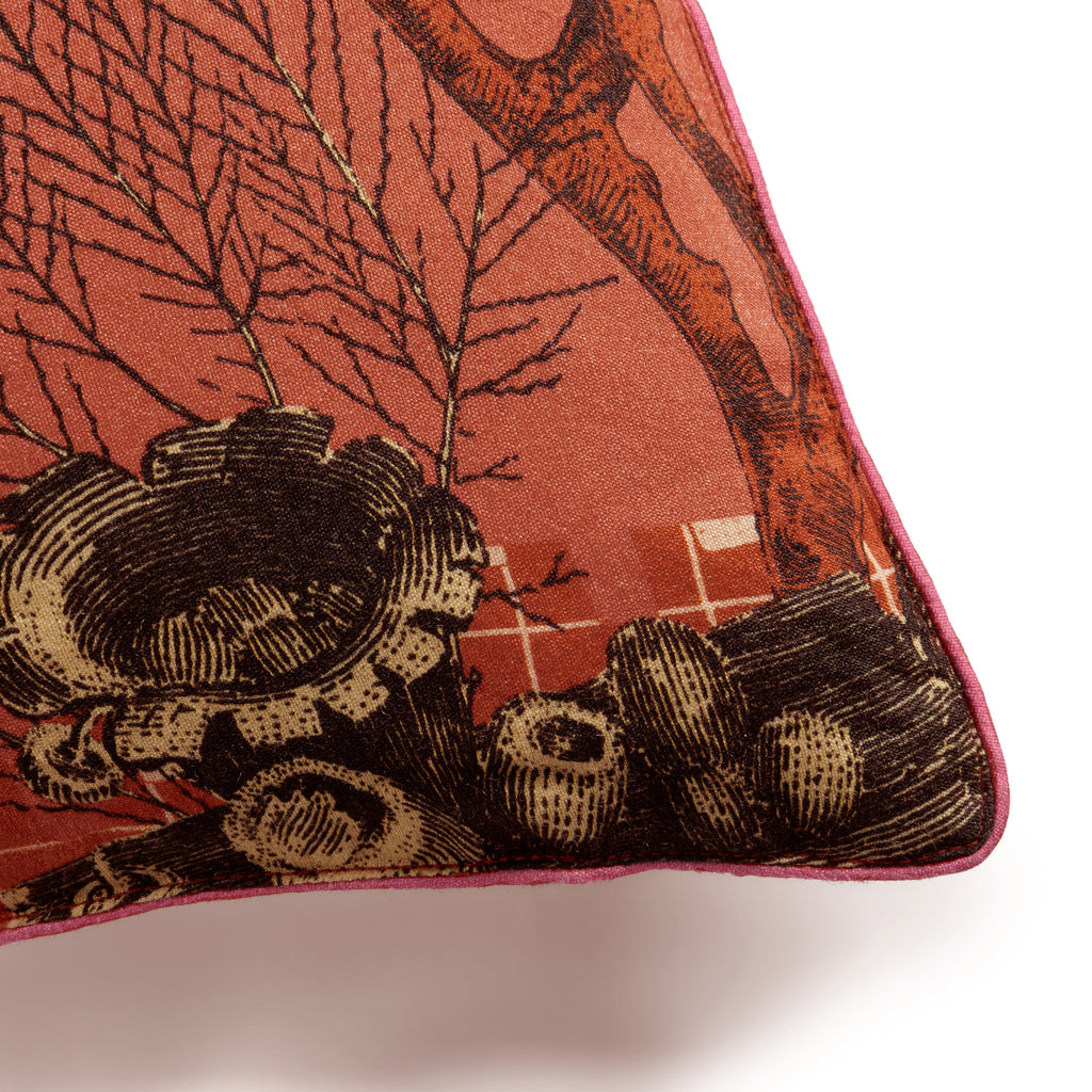 Coussin bestiaire Bernard - Le Monde Sauvage 