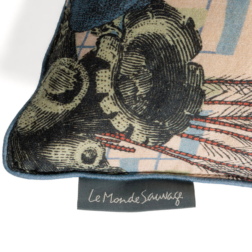 Coussin Bestiaire Carlo - Le Monde Sauvage