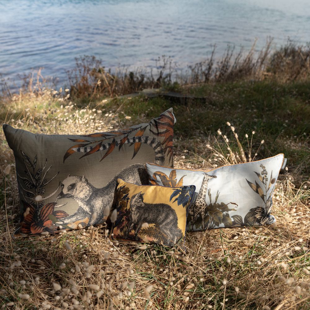 Coussin Maki Catta - Le Monde Sauvage