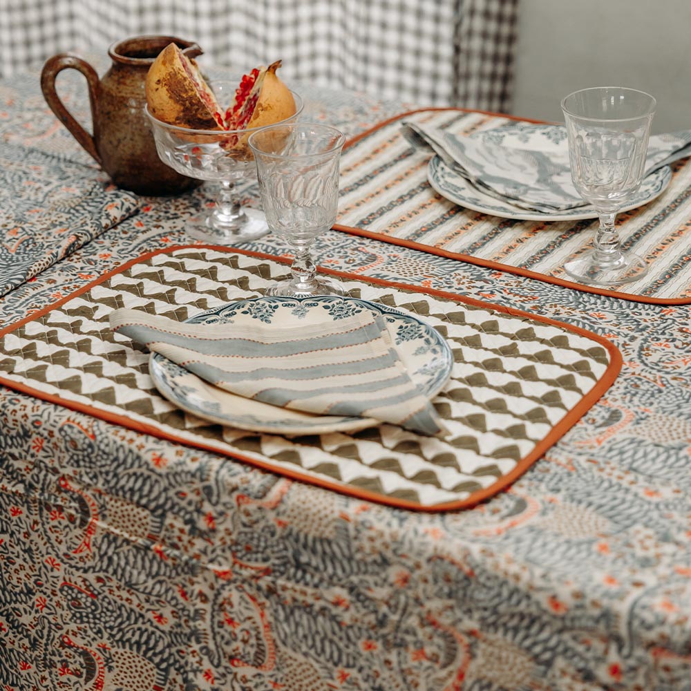 Serviette de table Impro Key West - Le Monde Sauvage