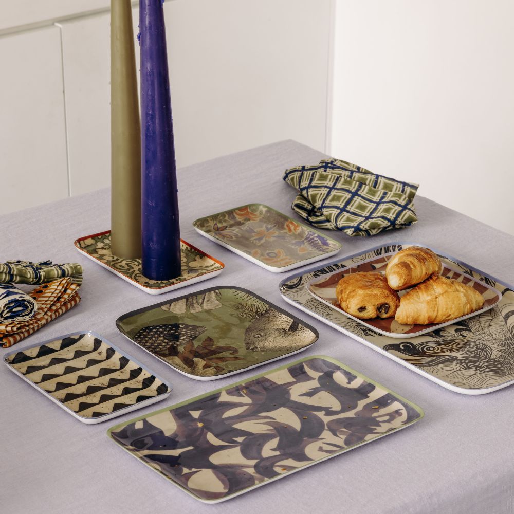 Plateau Atari Triangle noir - Le Monde Sauvage