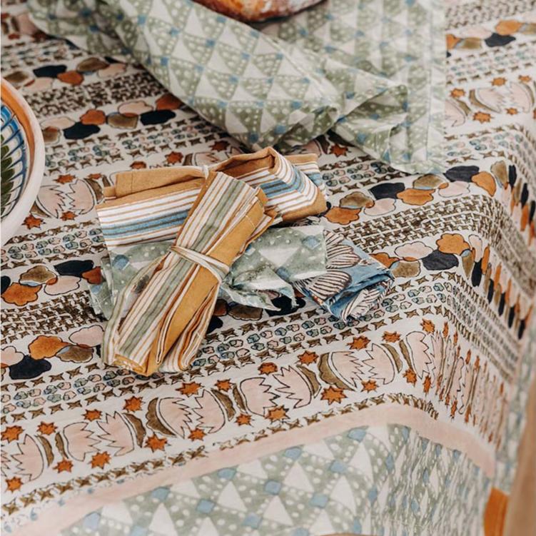 Serviette de table Impro Pondichery - Le Monde Sauvage