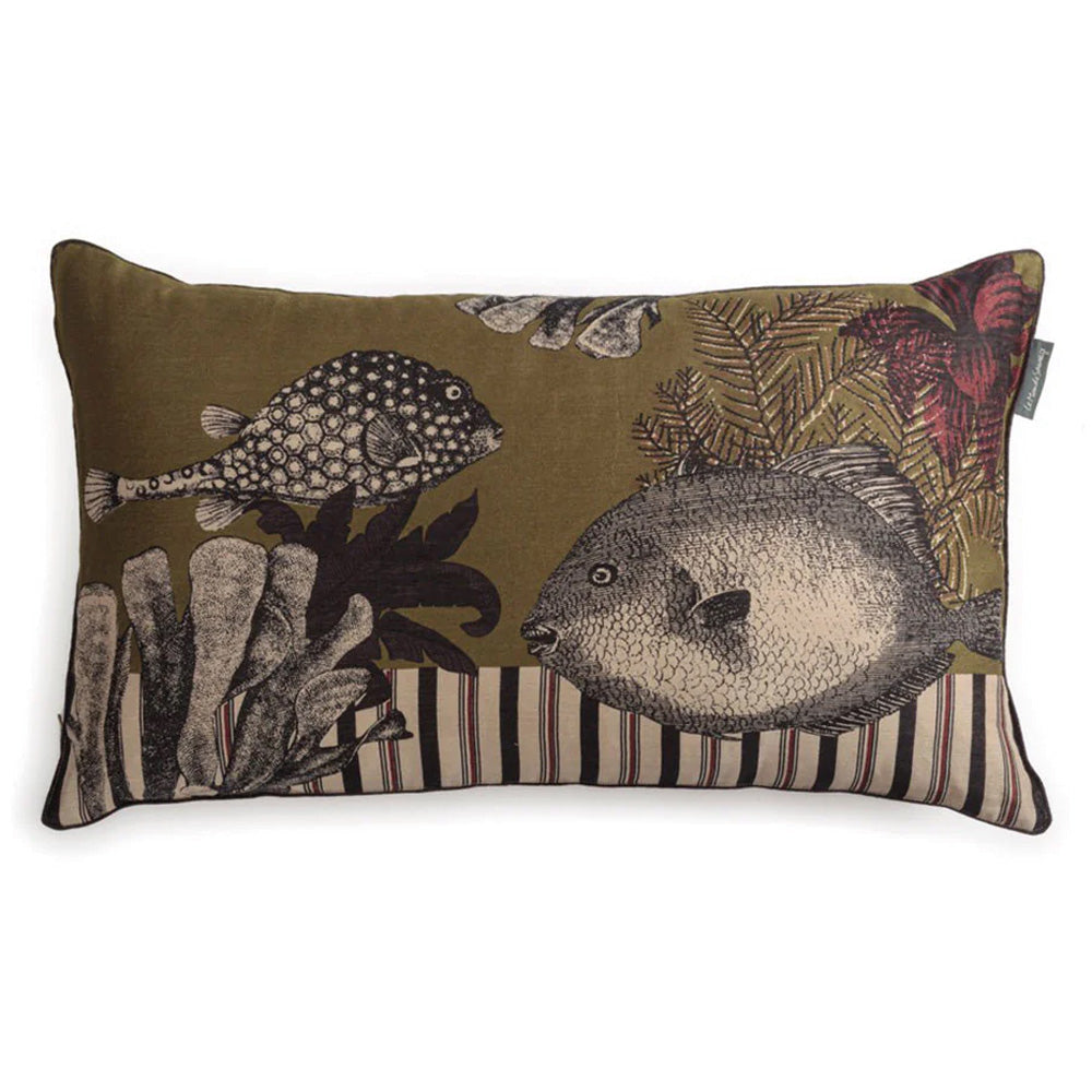 Fish Bestiary Cushion