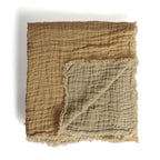 Plaid en lin gaufré Izamal - Le Monde Sauvage