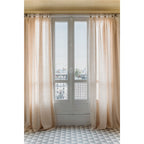 Namib Chevron Linen Panel Curtain