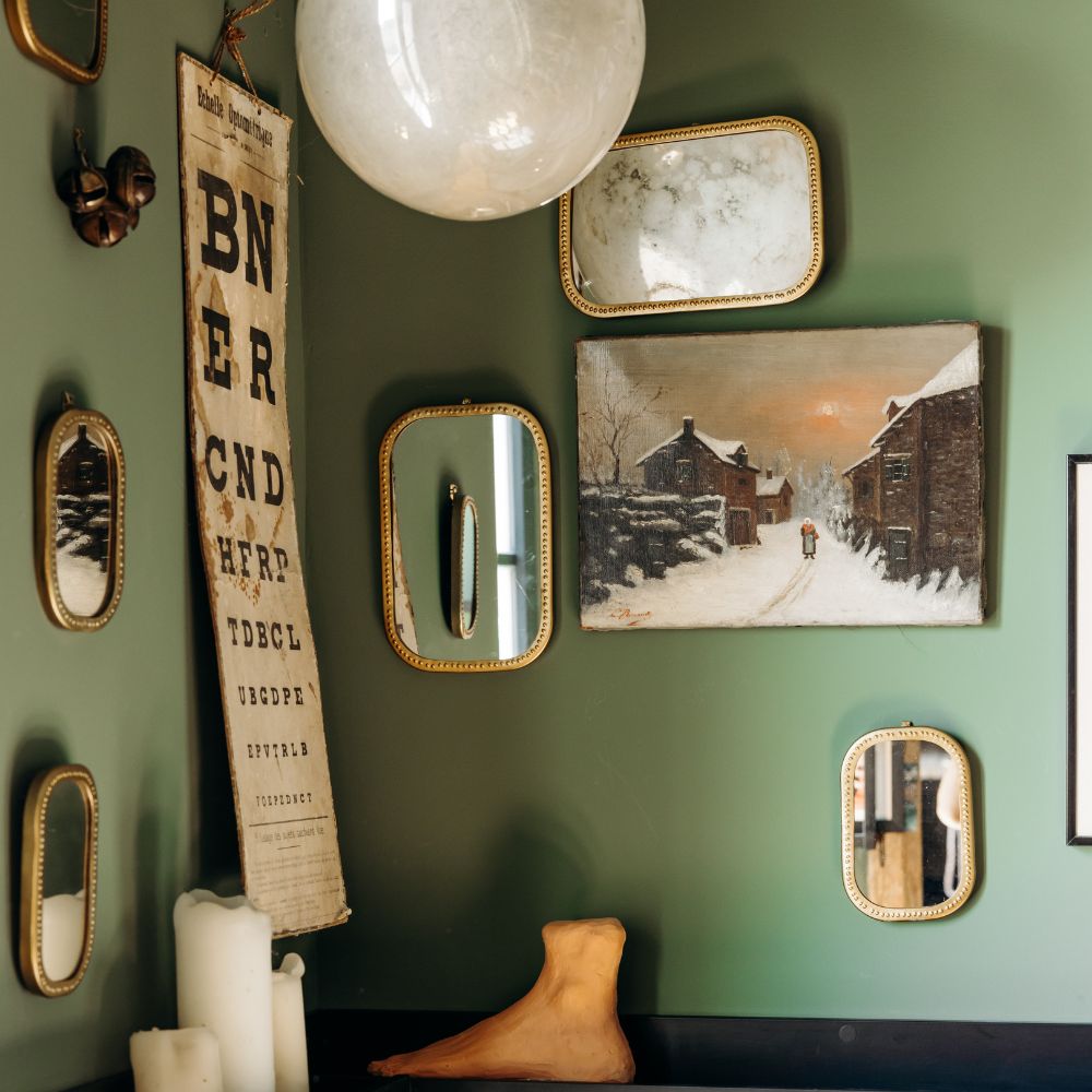 Narcissus Gold XL Mirror