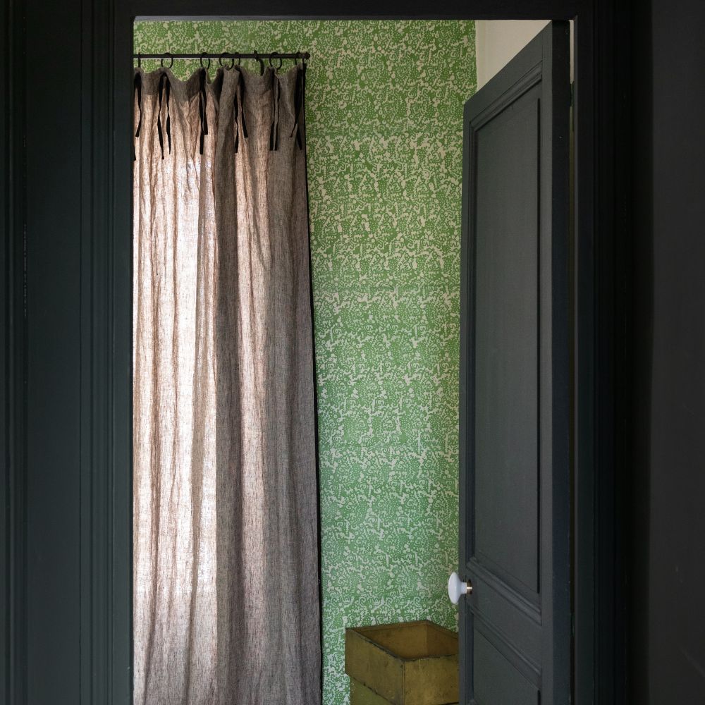 Papier peint Liberty menthe - Le Monde Sauvage 