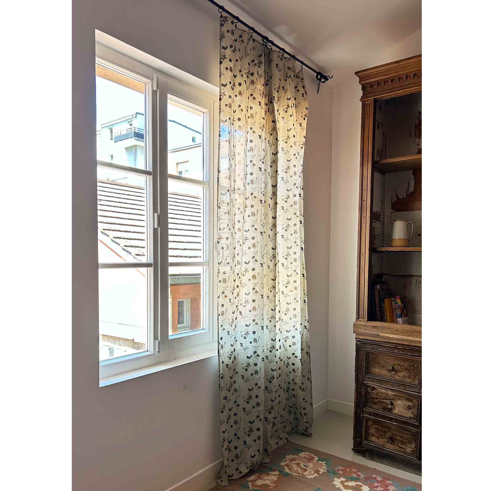 Rideau panneau Souffle Paris