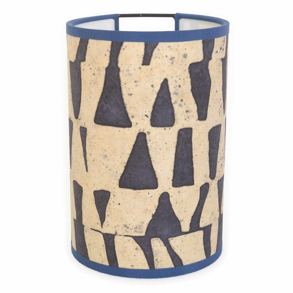 Le Monde Sauvage - Applique Joséphine B. nue Damier outremer