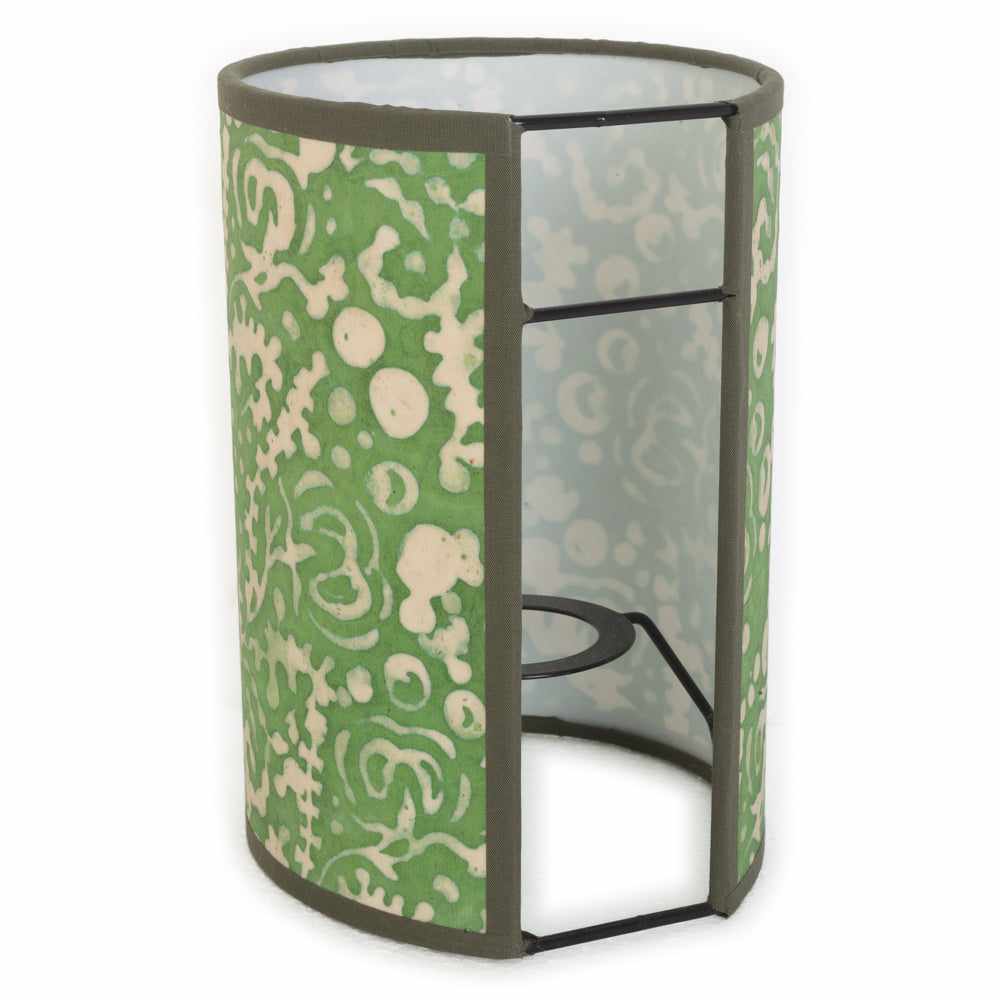 Le Monde Sauvage - Applique Joséphine B. nue Liberty menthe