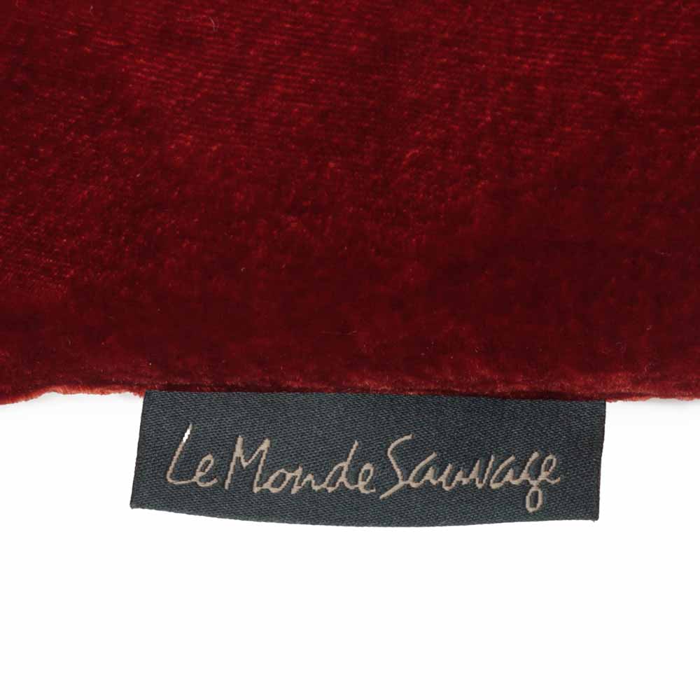 Coussin Goa pompons Shangaï - Le Monde Sauvage