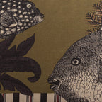 Le Monde Sauvage - Coussin bestiaire Fish