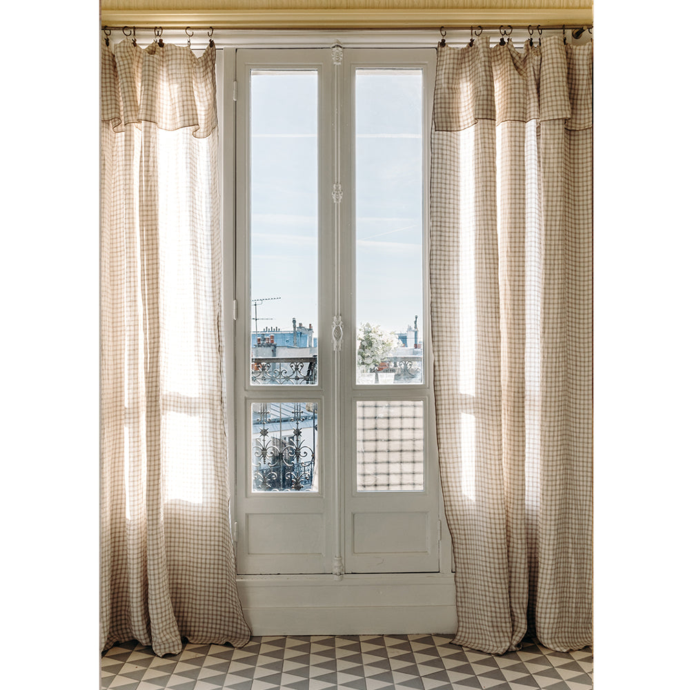 Rideau panneau Hanky Bruxelles