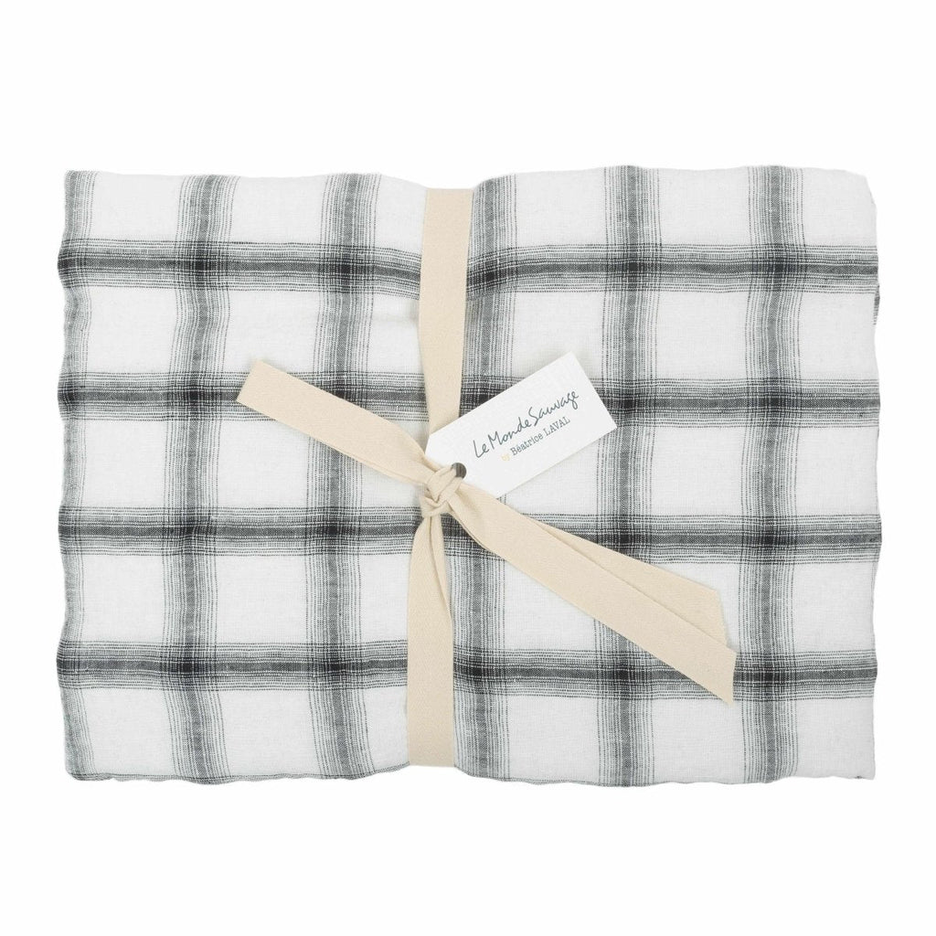 Taie d'oreiller Highlands Off white - Le Monde Sauvage