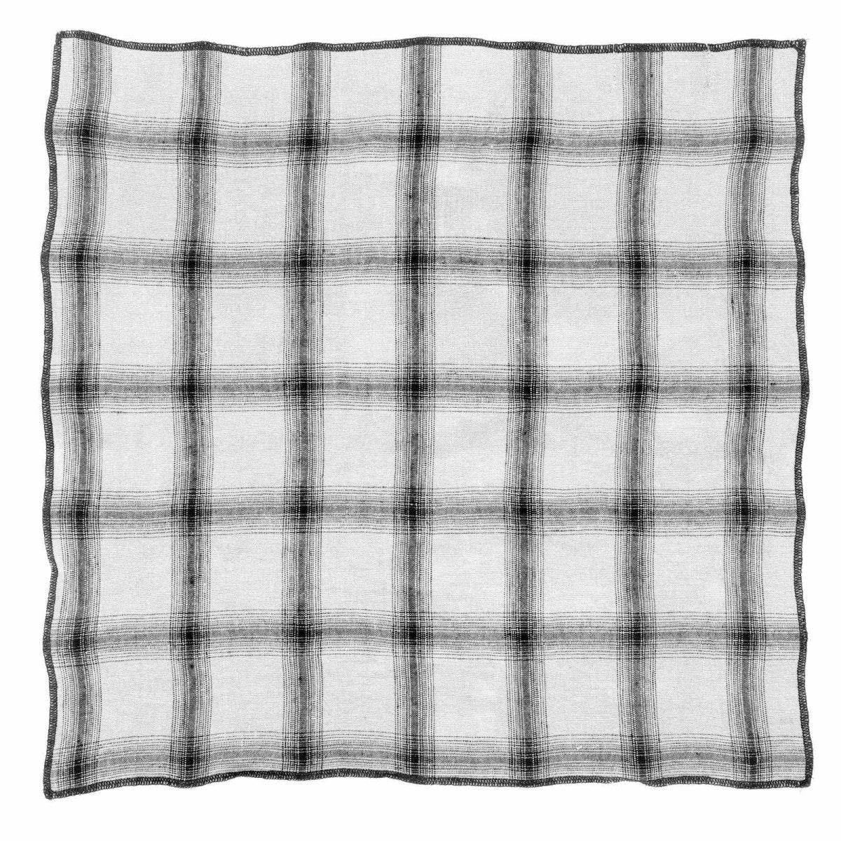 Le Monde Sauvage - Lot de 4 serviettes Highlands Off white