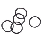 Le Monde Sauvage - Lot de 5 anneaux en fer martelé