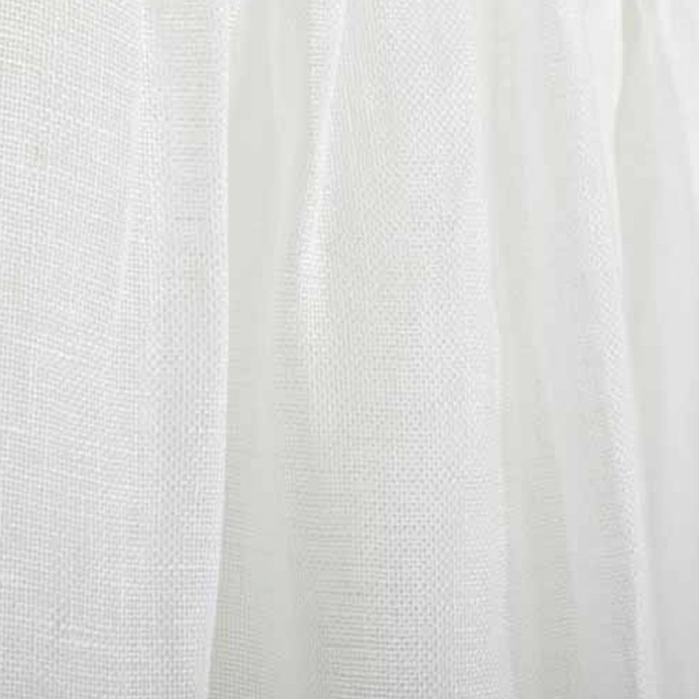 Linen curtain for a wedding in Majorca