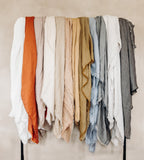 Namib Chevron Linen Panel Curtain