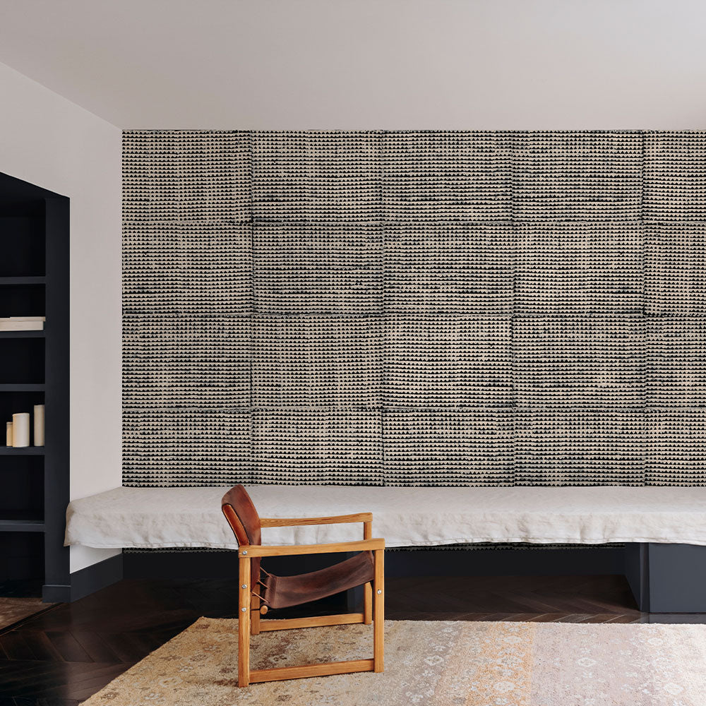 Papier peint triangle noir - Le Monde Sauvage Le Monde Sauvage - Peinture New York