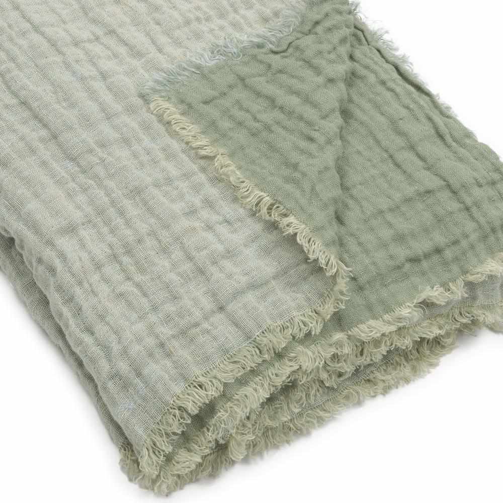 Plaid en lin gaufré Lappi - Le Monde Sauvage