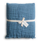 Plaid en lin gaufré Tokyo - Le Monde Sauvage