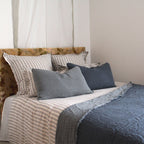 Plaid en lin gaufré Vintage Jean - Le Monde Sauvage