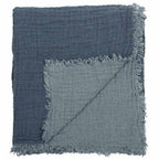 Plaid en lin gaufré Vintage Jean - Le Monde Sauvage